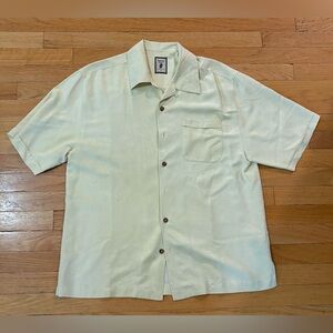Jamaica Jaxx Cream Short Sleeve Shirt Boxy chore Summer Workwear